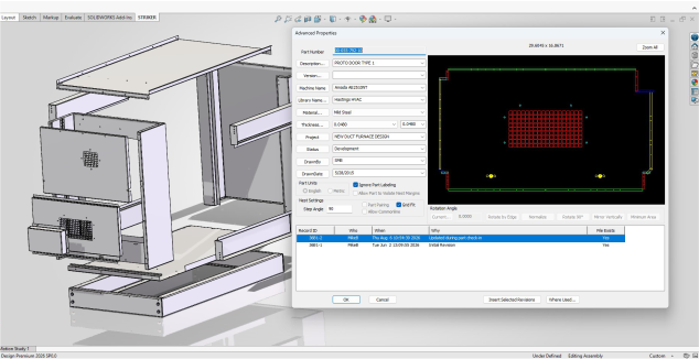 CAD integration and part programming interface